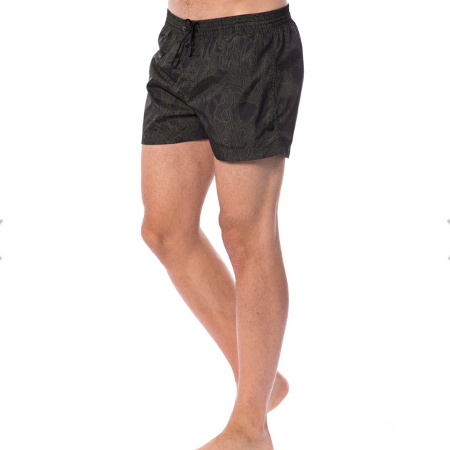 Roberto Cavalli Mens Drawstring Swim Trunks Swimwear New